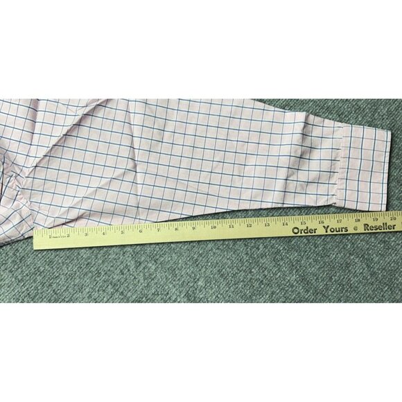 UNTUCKit Montiano Shirt Mens 3XL Regular Pink Plaid Long Sleeve Button Up New - Picture 7 of 11
